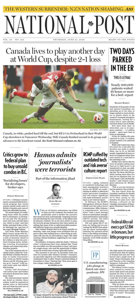 Cover of National Post - (Latest Edition)
