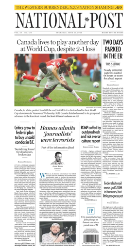 Cover of National Post - (National Edition)