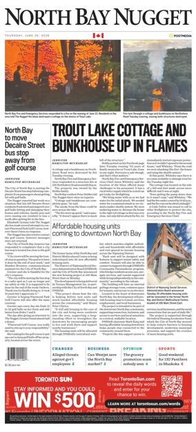 Cover of North Bay Nugget