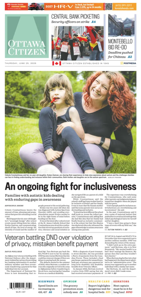 Cover of Ottawa Citizen
