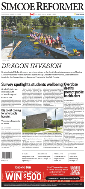 Cover of Simcoe Reformer