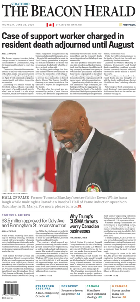 Cover of The Beacon Herald
