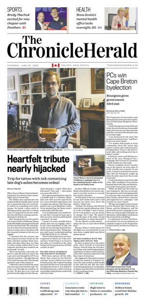 Cover of The Chronicle Herald (Provincial)