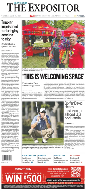 Cover of The Expositor (Brantford)