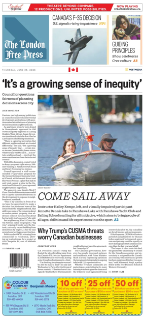 Cover of The London Free Press