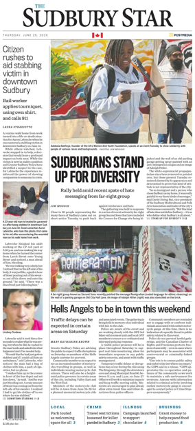 Cover of The Sudbury Star