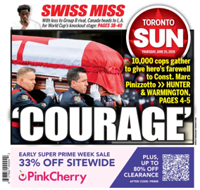 Cover of Toronto Sun