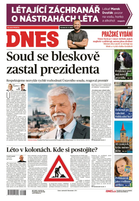 Cover of Dnes Prague Edition