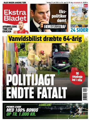 Cover of Ekstra Bladet