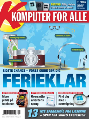 Cover of Komputer For Alle (Denmark)