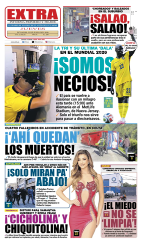 Cover of Diario Extra