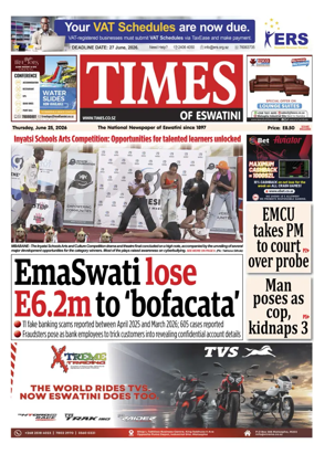 Cover of Times of Eswatini