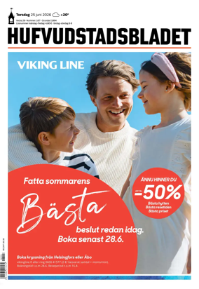Cover of Hufvudstadsbladet
