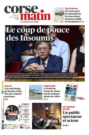 Cover of Corse Matin