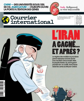Cover of Courrier international
