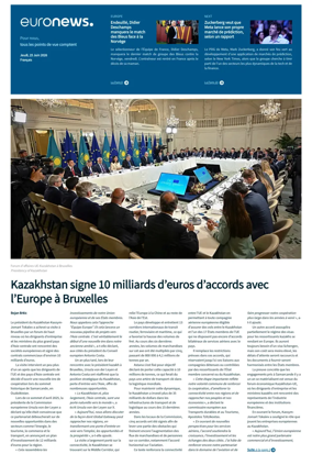 Cover of EuroNews (French Edition)