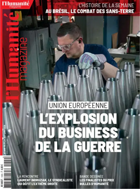 Cover of L'HUMANITE MAGAZINE