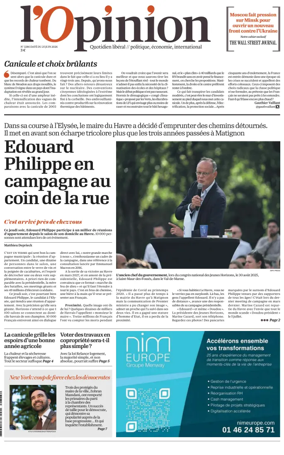 Cover of L'Opinion
