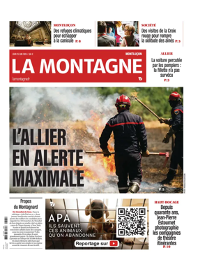 Cover of La Montagne (Montlucon)