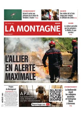 Cover of La Montagne (Moulins)