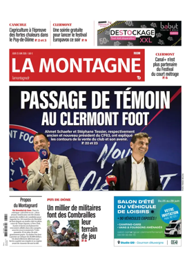 Cover of La Montagne (Riom)