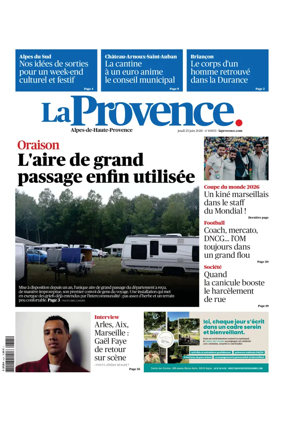 Cover of La Provence Alpes-de-Haute-Provence