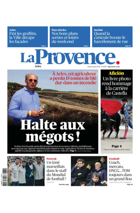 Cover of La Provence Arles