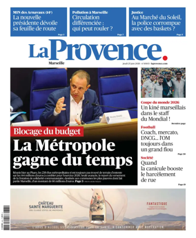 Cover of La Provence Marseille