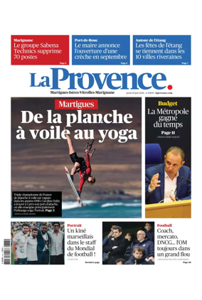 Cover of La Provence Martigues-Istres-Vitrolles-Marignane