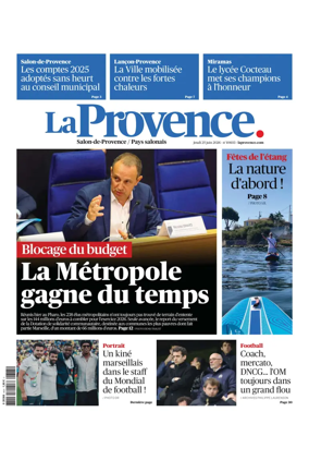 Cover of La Provence Salon-de-Provence / Pays salonais