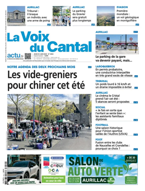 Cover of La Voix du Cantal