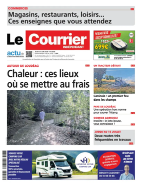 Cover of Le Courrier Independant