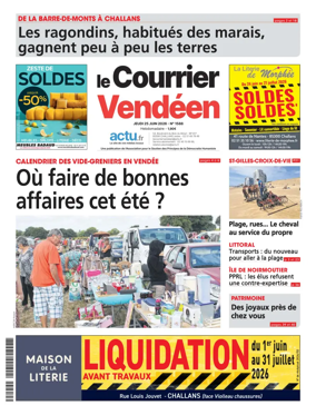 Cover of Le Courrier Vendeen