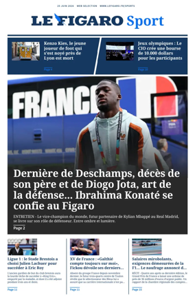 Cover of Le Figaro Sport