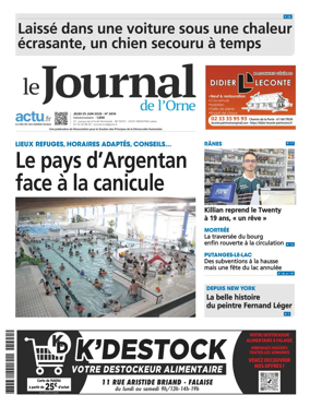 Cover of Le Journal de l'Orne