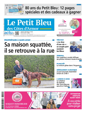 Cover of Le Petit Bleu