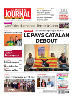 Cover of Le Petit Journal - Catalan