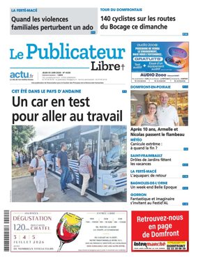 Cover of Le Publicateur Libre
