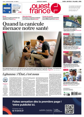 Cover of Ouest France (Caen - Bayeux - Falaise - Vire)