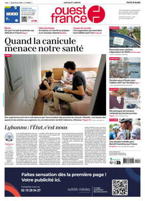 Cover of Ouest France (Pays d'Auge)