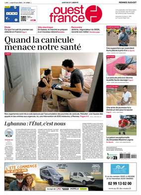 Cover of Ouest-France (Rennes Sud-Est)