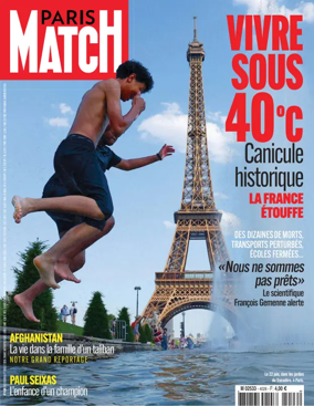 Cover of Paris Match