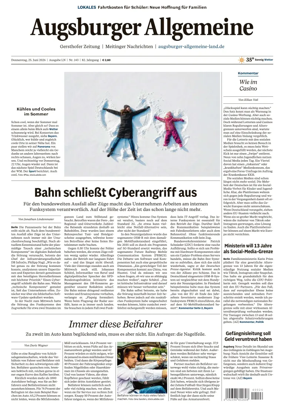 Cover of Augsburger Allgemeine (Land Nord)