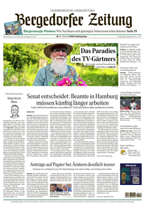 Cover of Bergedorfer Zeitung
