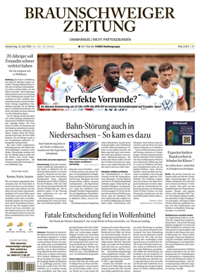Cover of Braunschweiger Zeitung (Braunschweig)
