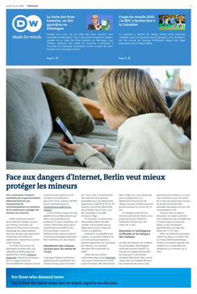 Cover of Deutsche Welle (French Edition)