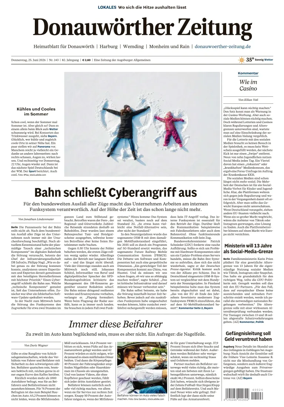 Cover of Donauwoerther Zeitung