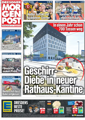 Cover of Dresdner Morgenpost