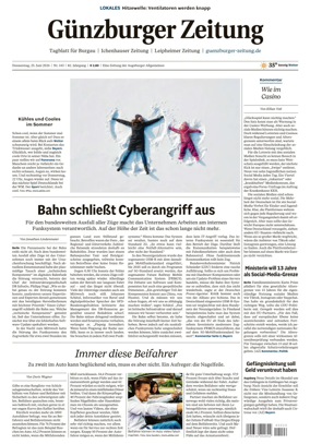 Cover of Guenzburger Zeitung