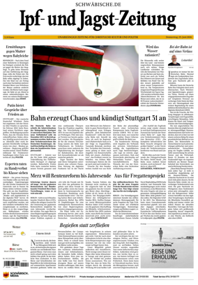 Cover of Ipf- und Jagst-Zeitung
